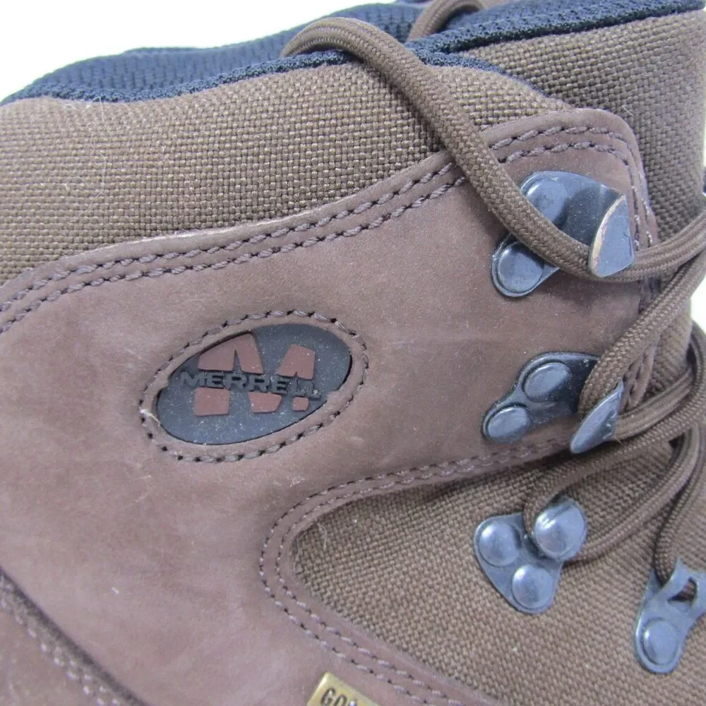 Merrell Quest II Gore-Tex Hiking Boots Men's US 8.5 UK 8 EU 42 Brown Vibram